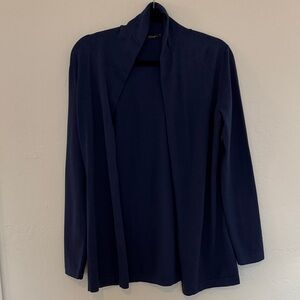 J. McLaughlin Dark Blue Knit Cardigan